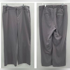 Torrid woman’s grey wide leg high rise trouser
